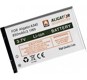 Baterie ALIGATOR A340 / A310 / A311 / A320 / V600, Li-Ion 850 mAh, originln