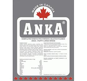 Granule pro psy Anka Puppy Large Breed, 10kg