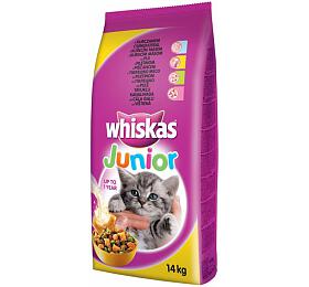 Whiskas Dry Junior s kuecm masem 14kg