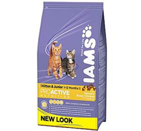 Granule Iams Kitten rich in Chicken 10 kg