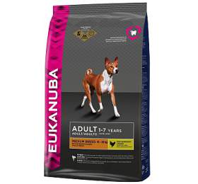 Granule Eukanuba Adult Medium Breed 15 kg