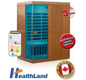 Infrasauna HealthLand DeLuxe 3300 Carbon - BT