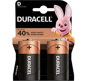 Baterie alkalick Duracell Basic D, LR20, 1.5V, blistr 2ks