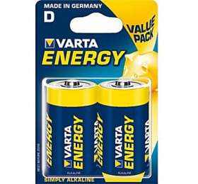 Baterie Varta ENERGY 4120, D/R20, 2ks