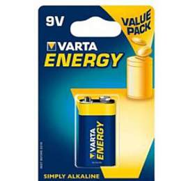 Baterie Varta ENERGY 4122, 9V alk., (cena za 1ks) ilustran foto