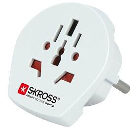 Cestovn adaptr SKROSS PA02 pro cizince v R, 16A, bl