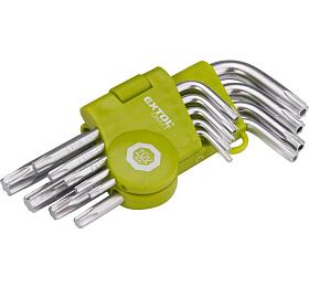 Sada L-kl EXTOL CRAFT TORX 66010, 9 dln