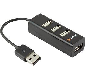 USB rozboova Yenkee YHB 4001BK ern