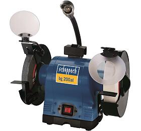 Bruska kotouov Scheppach BG 200 AL s blm kamenem