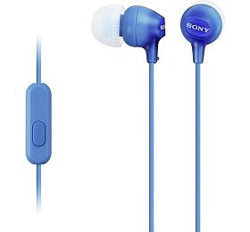 Sluchátka Sony MDREX15APLI.CE7 - modrá