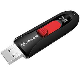 Flash USB Transcend JetFlash 590 32GB USB 2.0 - černý/červený