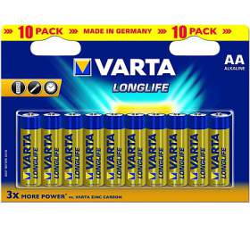 SUPER AKCE - Baterie Varta LR06 ALKALINE LONGLIFE AA, 10ks