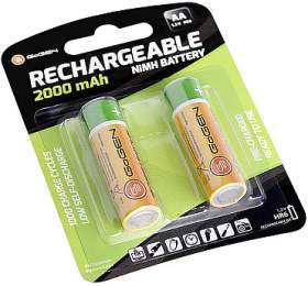 Baterie nabjec GoGEN AA, HR06, 2000mAh, Ni-MH, blistr 2ks