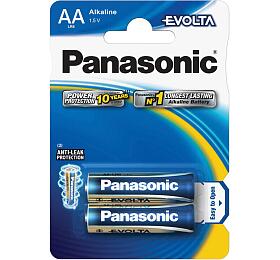 Baterie alkalick Panasonic AA, LR6, Evolta, blistr 2ks