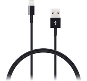 Kabel Connect IT USB/Lightning, 1m - černý