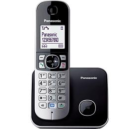 Bezdrtov stoln telefon Panasonic KX TG6811FXB dect