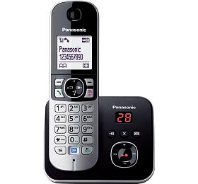 Bezdrtov stoln telefon Panasonic KX TG6821FXB DECT+zznamnk