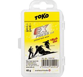 Toko skluzn vosk Express Racing Rub on 40g 40 g 2018-2019