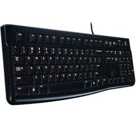 Klávesnice Logitech K120 CZ, černá (920-002641)