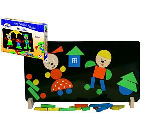 Magnetick puzzle Detoa Medvdi v krabici 33x23x3,5cm