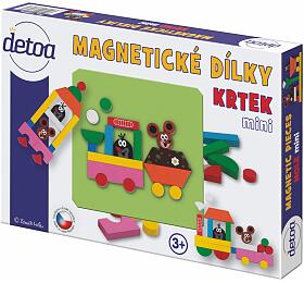 Magnetick dlky Detoa mini Krtek, devo 27 ks