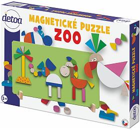 Magnetick puzzle Detoa ZOO v krabici 33x23x3,5cm
