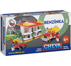 Stavebnice Chemoplast Cheva 8 Benznov stanice, 349 ks