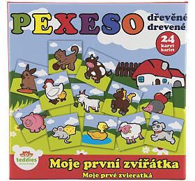 Pexeso Teddies Moje prvn zvtka devn 24 dlk