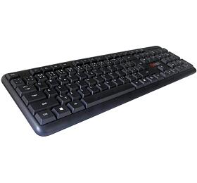 Počítačová klávesnice C-Tech KB 102 USB slim black