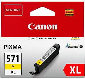 Inkoustová náplň Canon CLI-571XL Y - žlutý