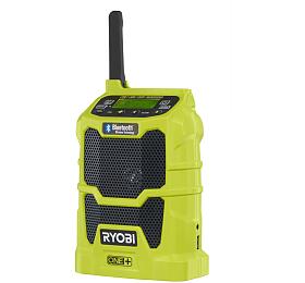 Ryobi R18R-0, aku rádio s&amp;nbsp;bluetooth ONE+ (bez baterie a&amp;nbsp;nabíječky)