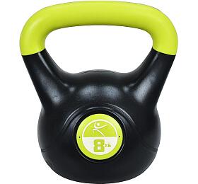 Kettlebell Lifefit Vinyl 8kg - ern/zelen