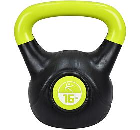 Kettlebell Lifefit Vinyl 16kg - ern/zelen