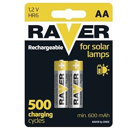 Raver nabjec baterie do solrnch lamp RAVER SOLAR AA (HR6) 600 mAh (B7426)