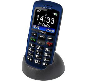 Mobiln telefon ALIGATOR A670 Senior + nabjec stojnek, modr