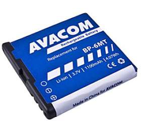 Baterie Avacom pro Nokia E51, N81, N81 8GB, N82, Li-Ion 1100mAh (nhrada BP-6MT)