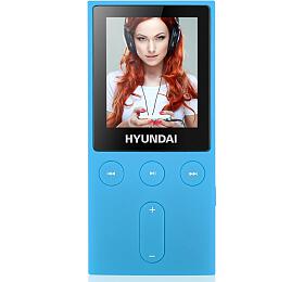 MP3 pehrva Hyundai MPC 501 FM, 4GB, 1,8&quot; displej, FM tuner, SD slot, modr barva