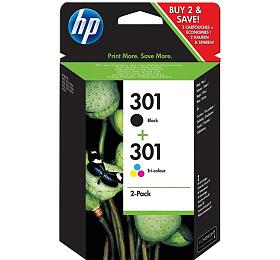 HP 301 combo pack ( černá, 3barená), N9J72AE