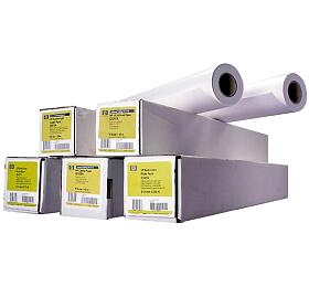 HP Inc. HP Bright White Inkjet Paper, 119 microns (4.7 mil)  90 g/m2 (24 lbs)  594 mm x 45.7 m , Q1445A