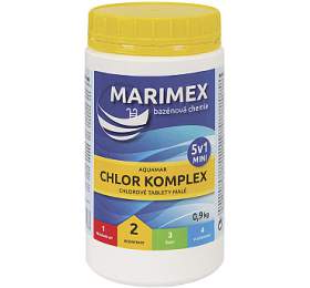 Bazénová chemie MARIMEX Chlor Komplex Mini 5v1 0,9 kg