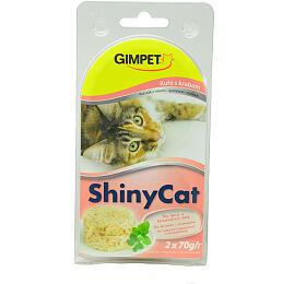 Gimpet Shiny cat konz. - kue, krab 2 x 70 g