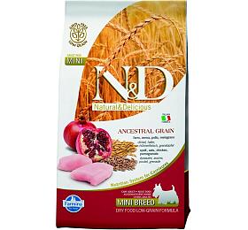 N&D Low Grain Dog Adult Mini Chicken & Pom. 2,5 kg