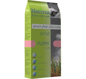 Nativia Puppy Chicken &amp; Rice 15 kg