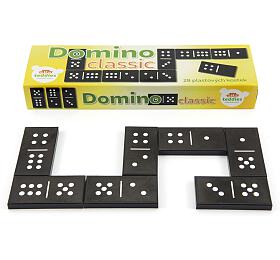 Teddies Domino Classic 28ks spoleensk hra plast v krabice 21x6x3cm