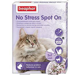 Ppravek pro koky Beaphar No Stress Spot On sol, 3 x 0,4 ml