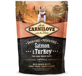 Carnilove Dog Salmon & Turkey for LB Puppies 1,5kg