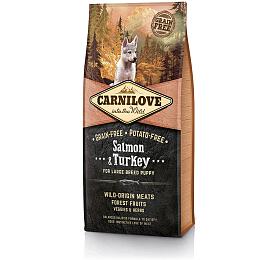 Carnilove Dog Salmon &amp; Turkey for LB Puppies 12kg