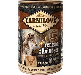 Carnilove Wild konz Meat Venison &amp; Reindeer 400g