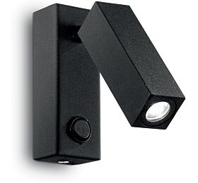 PAGE AP1 SQUARE NERO Ideal Lux 142241