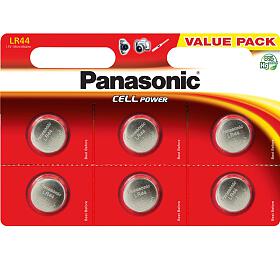 Alkalick micro-baterie Panasonic LR44, 6ks